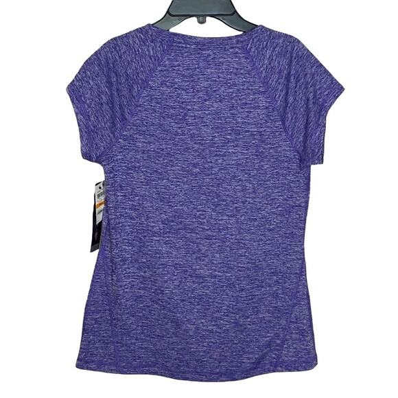 Ideology Rapidry Heathered Performance T-shirt purple, Small - Picture 11 of 11